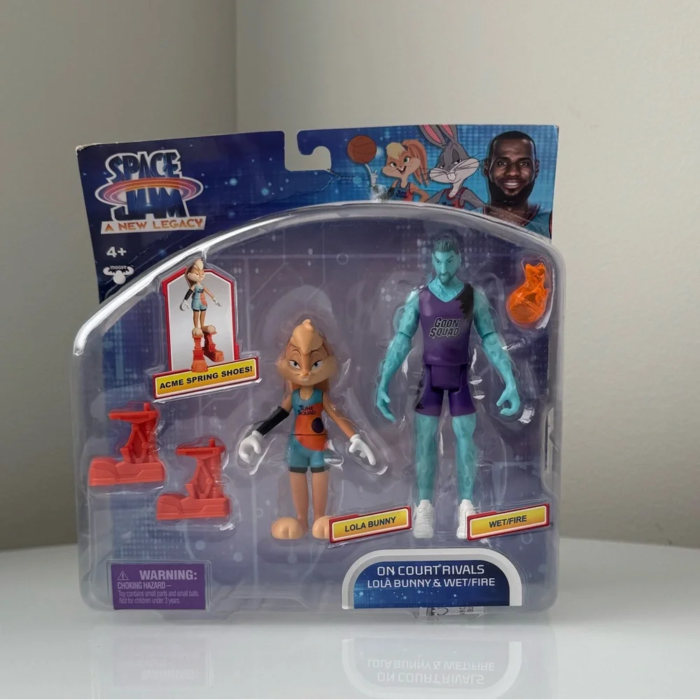 Space Jam Action Figure Set Toys Bundle Lot NIB/NIP Collectibles Basketball